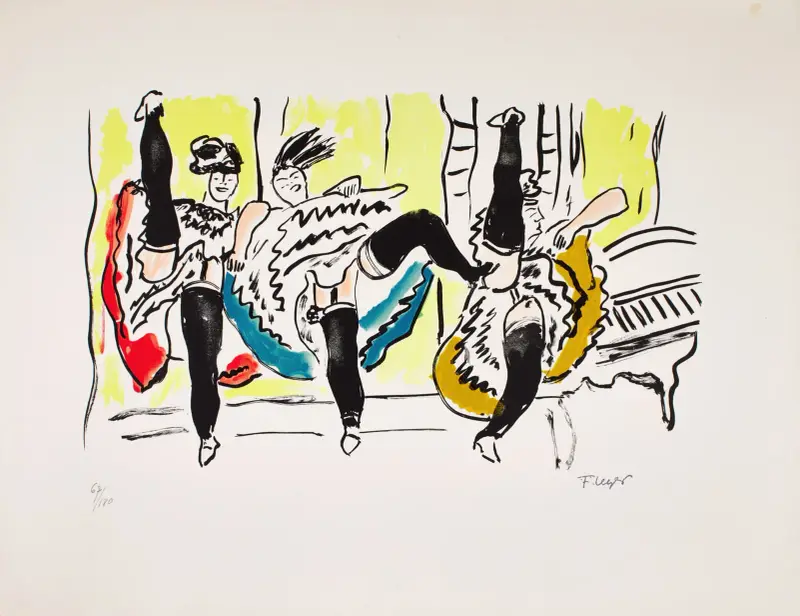 Fransk cancan av Fernand Léger