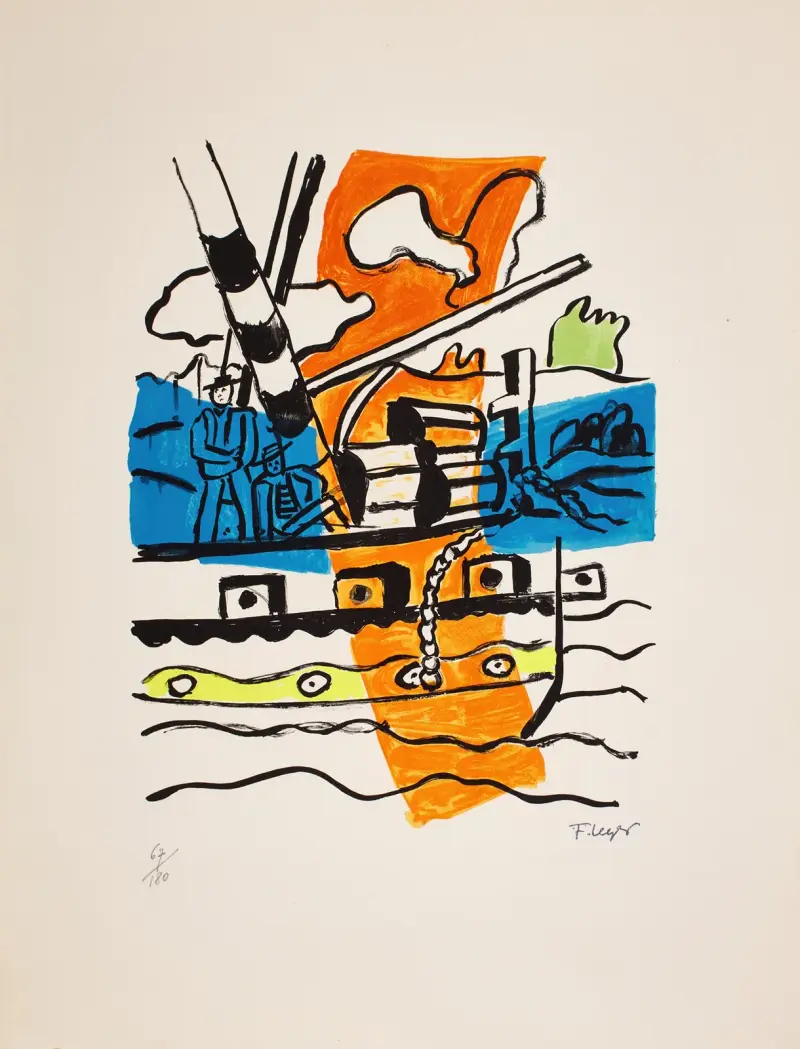 Bogseraren av Fernand Léger