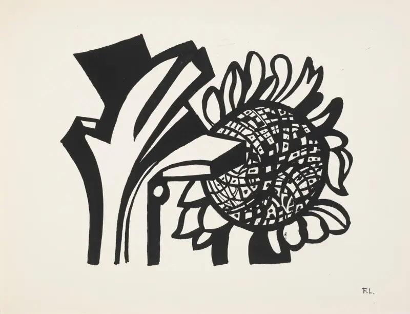 Solrosen av Fernand Léger