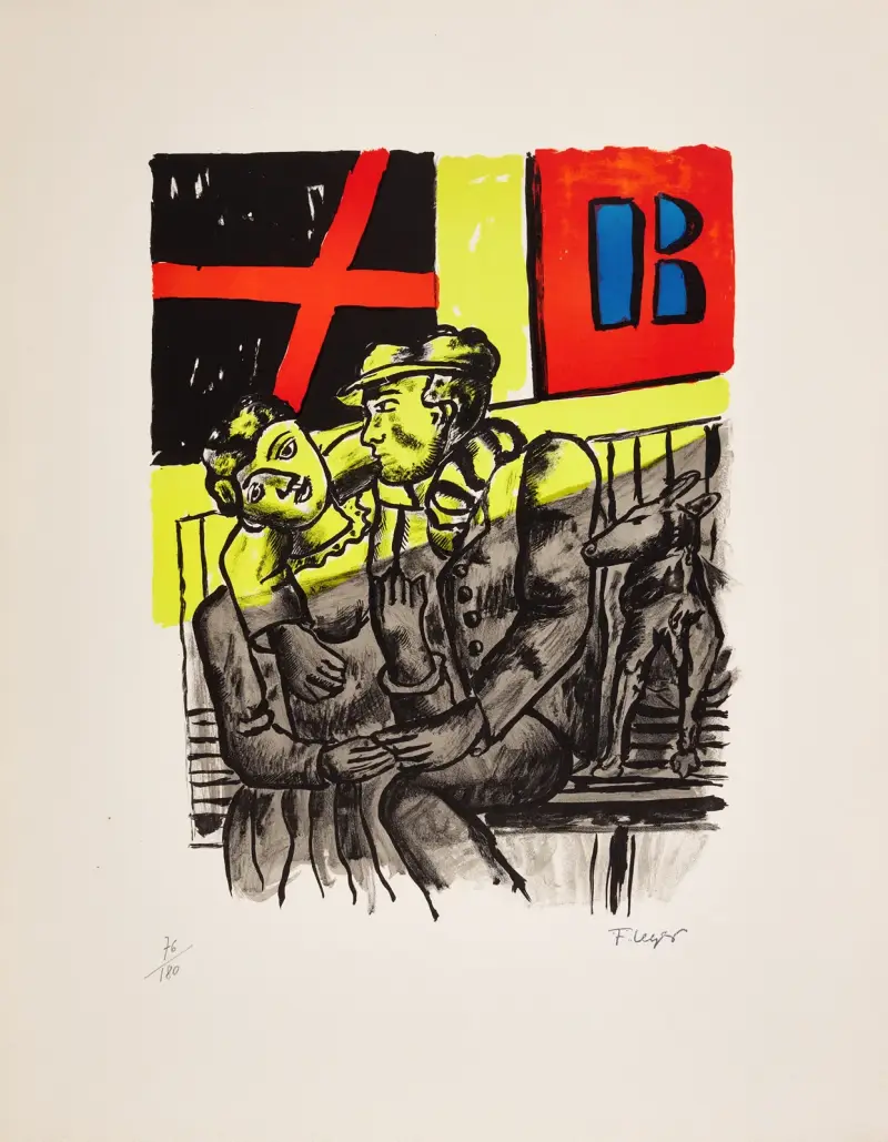 De älskande av Fernand Léger