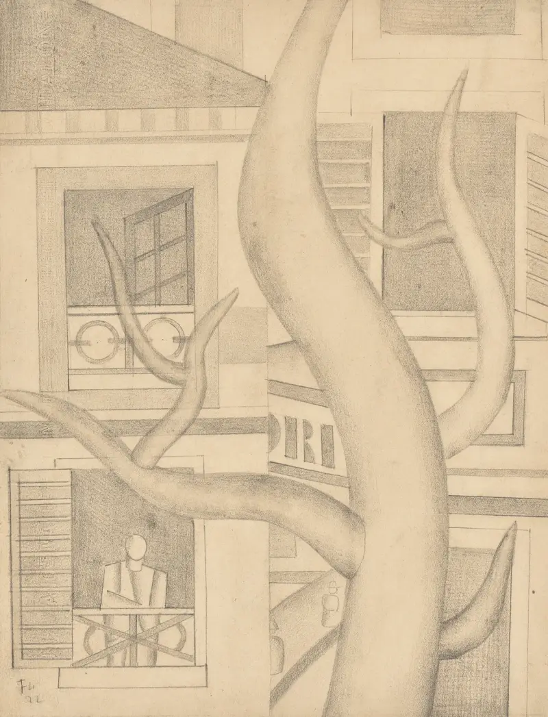 Les Maisons, Fernand Léger