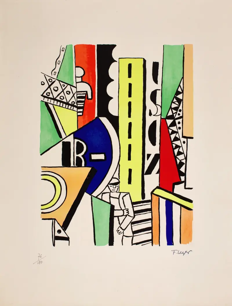 Mannen i staden av Fernand Léger