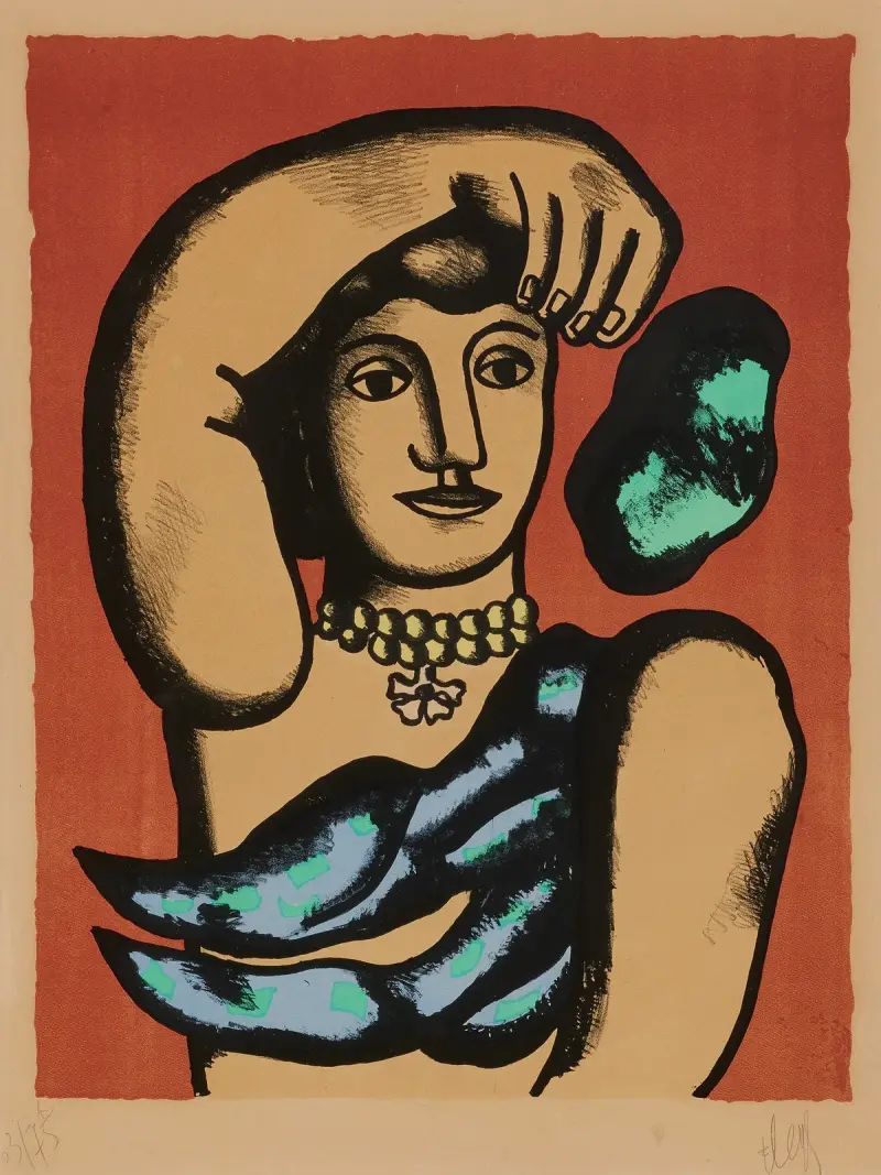Marie l’acrobate av Fernand Léger