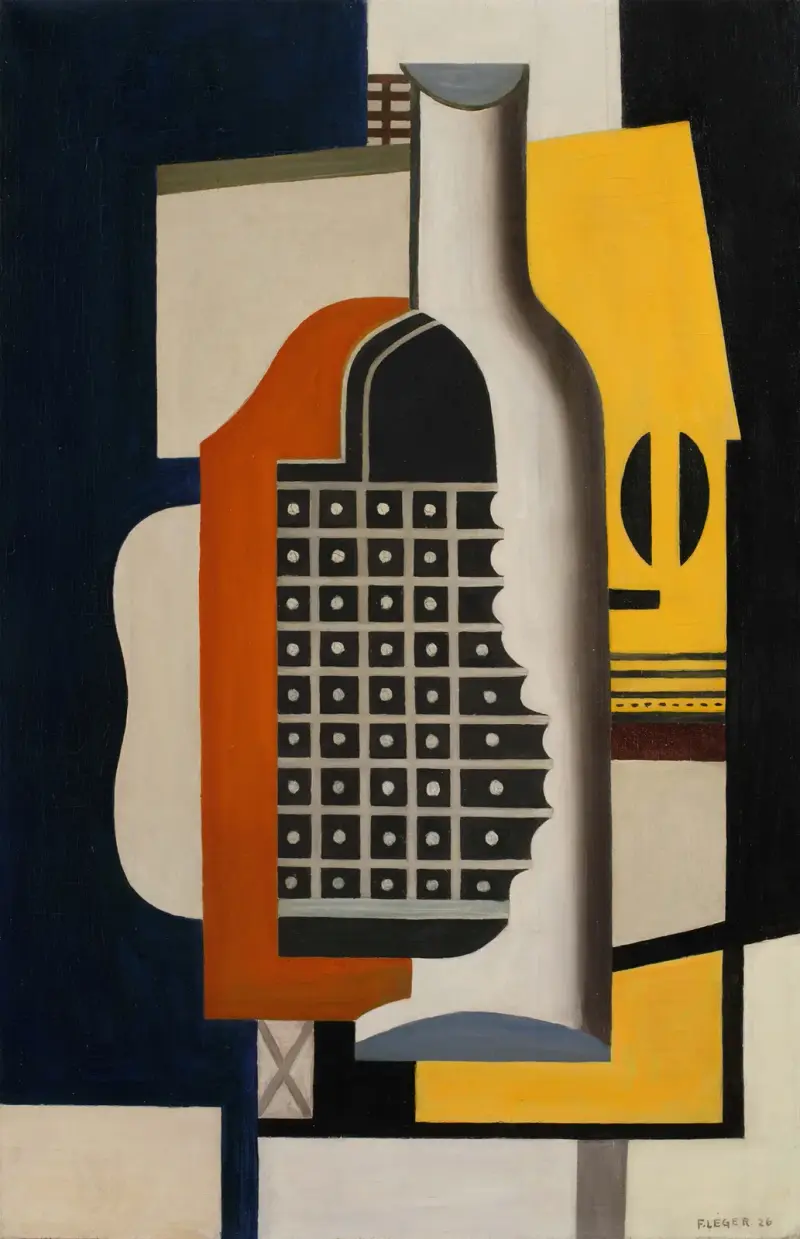 Martwa natura z butelką, Fernand Léger