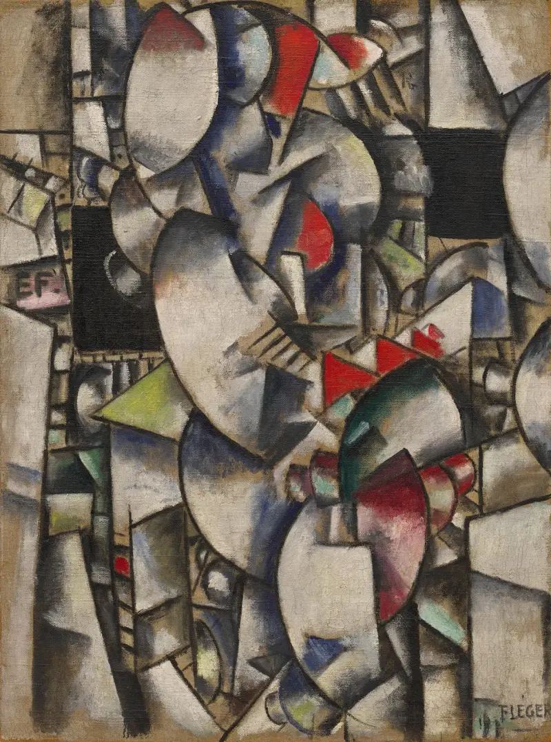 Akt v ateliéru, Fernand Léger
