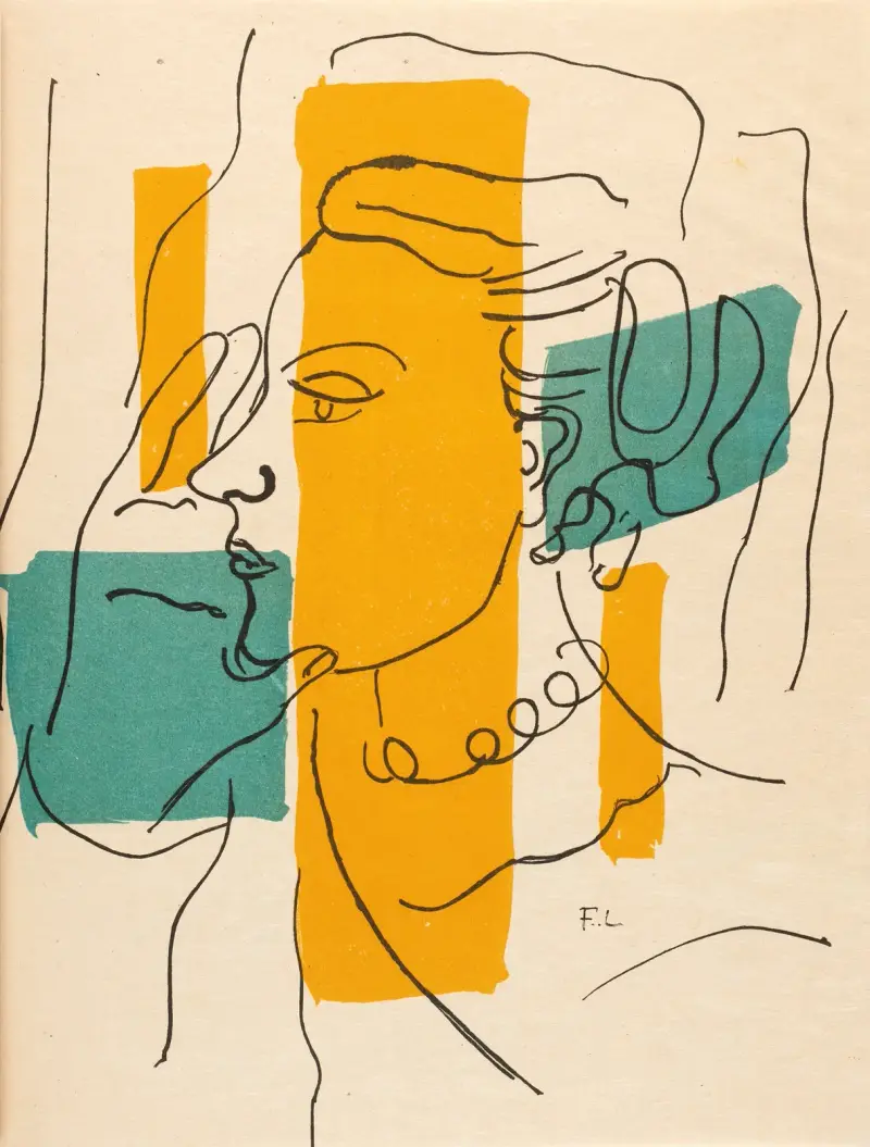 Hela källan II av Fernand Léger