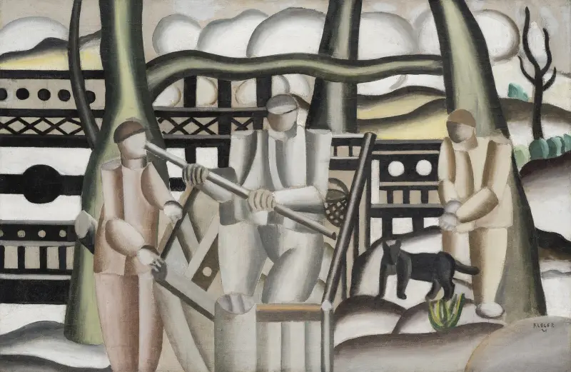 Fiskarna av Fernand Léger