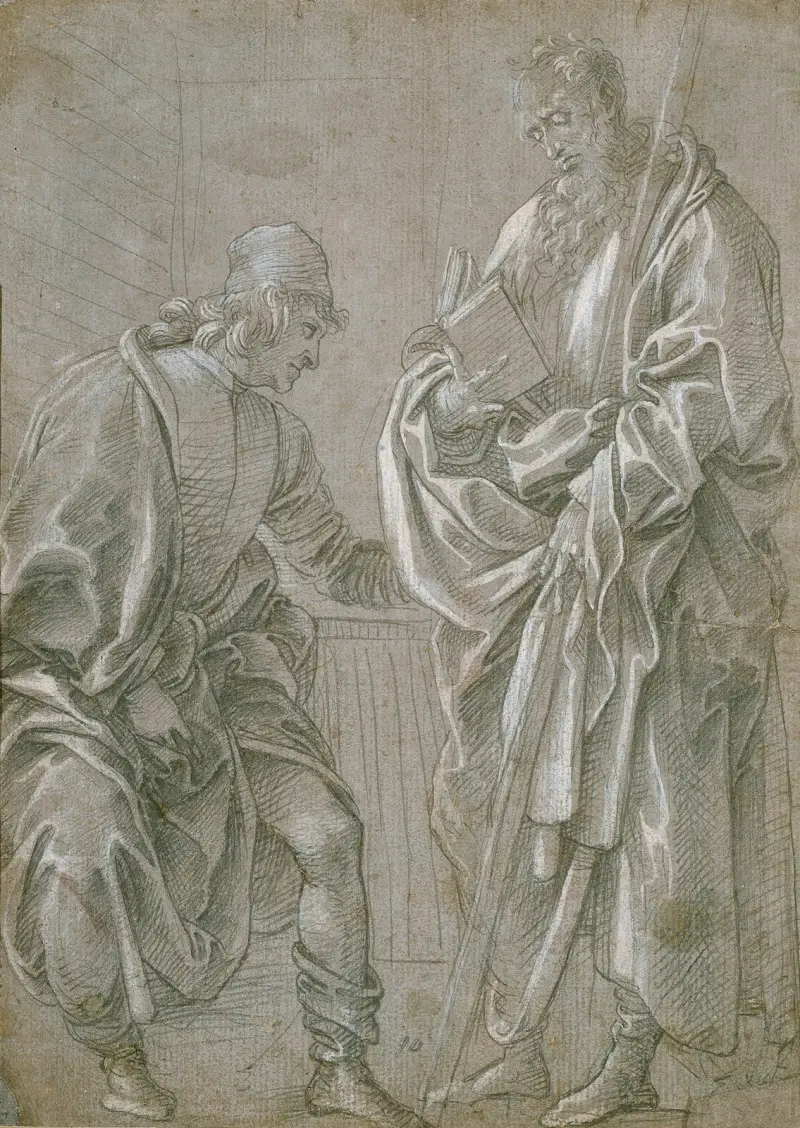Apostle and Youth av Filippino Lippi