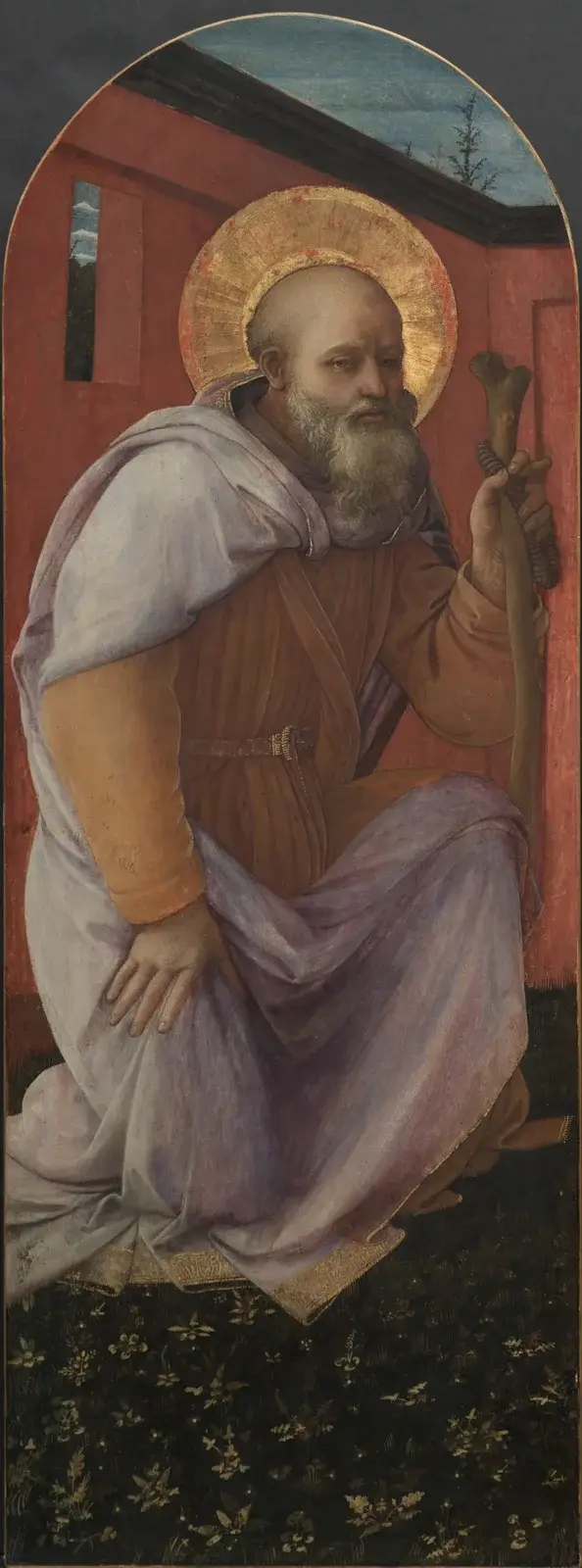 Sv. Antonín opat, Filippino Lippi