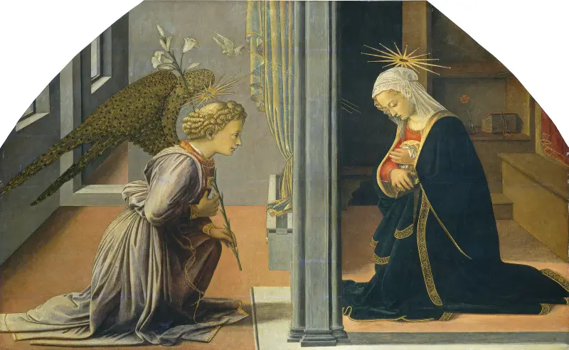 Verkündigung von Filippino Lippi