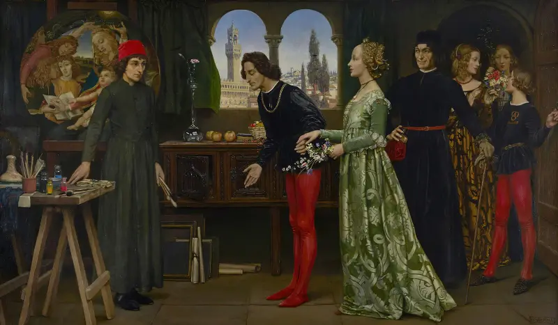Pracownia Botticellego, Eleanor Fortescue-Brickdale