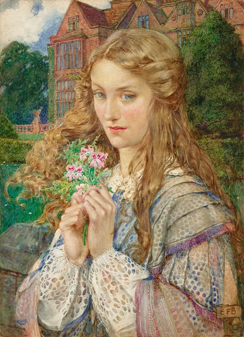 Evelyn Hope av Eleanor Fortescue-Brickdale