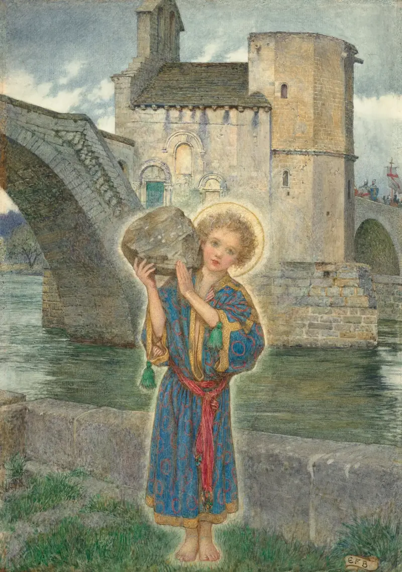 S:t Bénézet av Avignon av Eleanor Fortescue-Brickdale