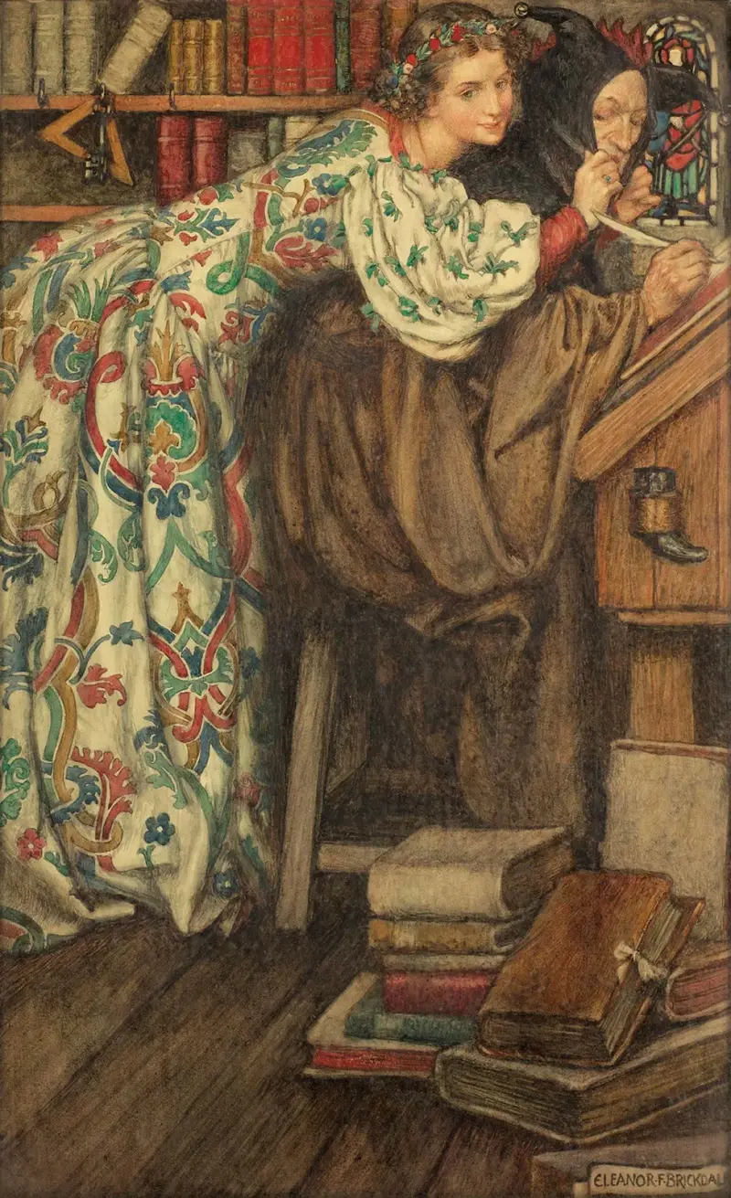 The Cap that Fits av Eleanor Fortescue-Brickdale