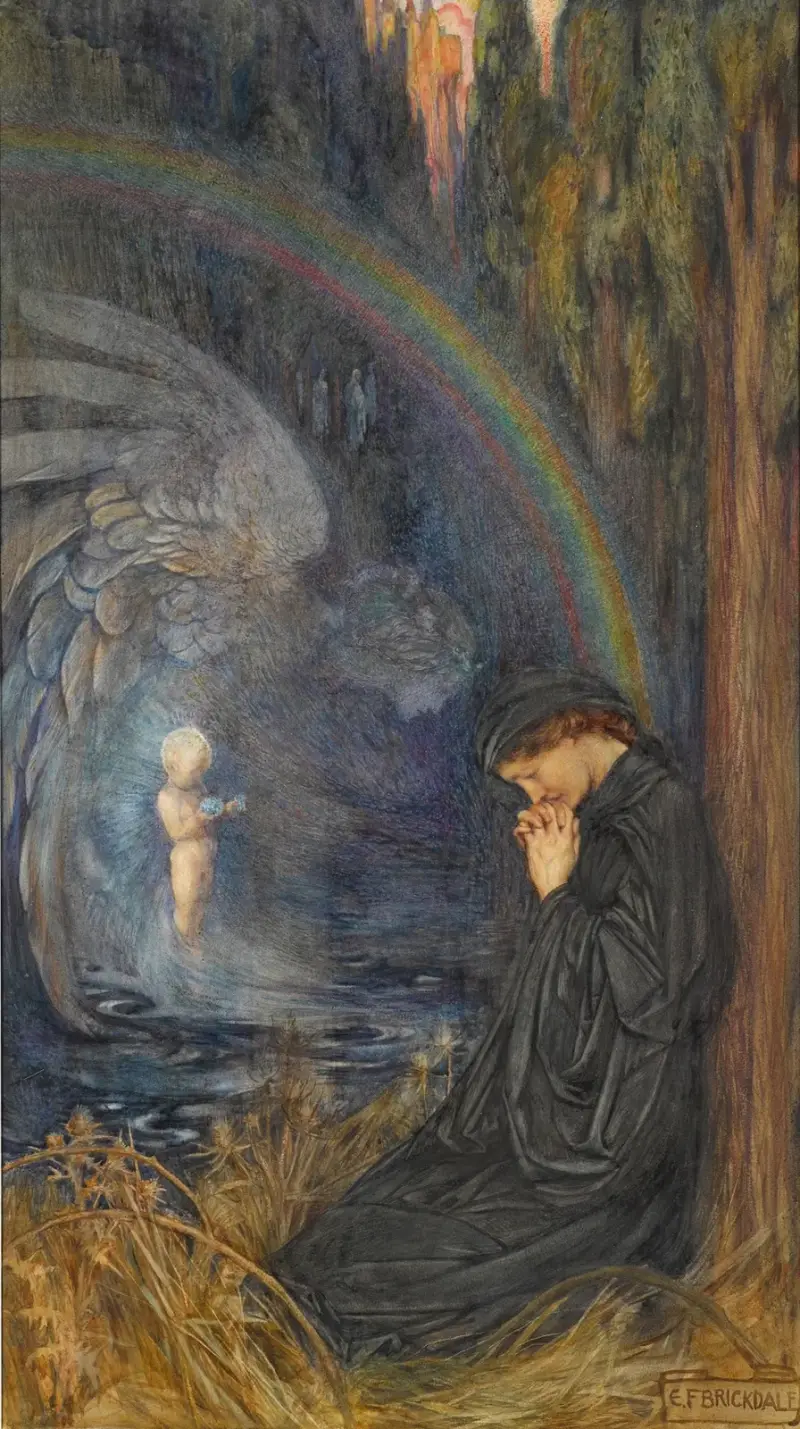 The Posthumous Child av Eleanor Fortescue-Brickdale