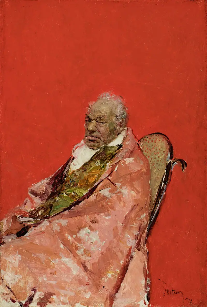 Ein Geistlicher von Mariano Fortuny Marsal