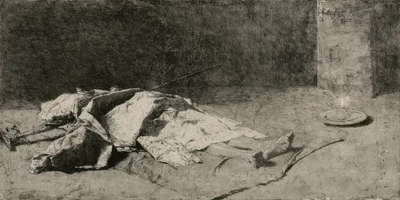 Mrtvý Kabyl, 1867 – č. 2, Mariano Fortuny Marsal