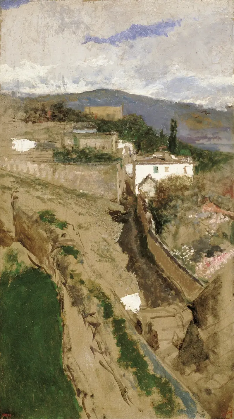Granada Landscape av Mariano Fortuny Marsal