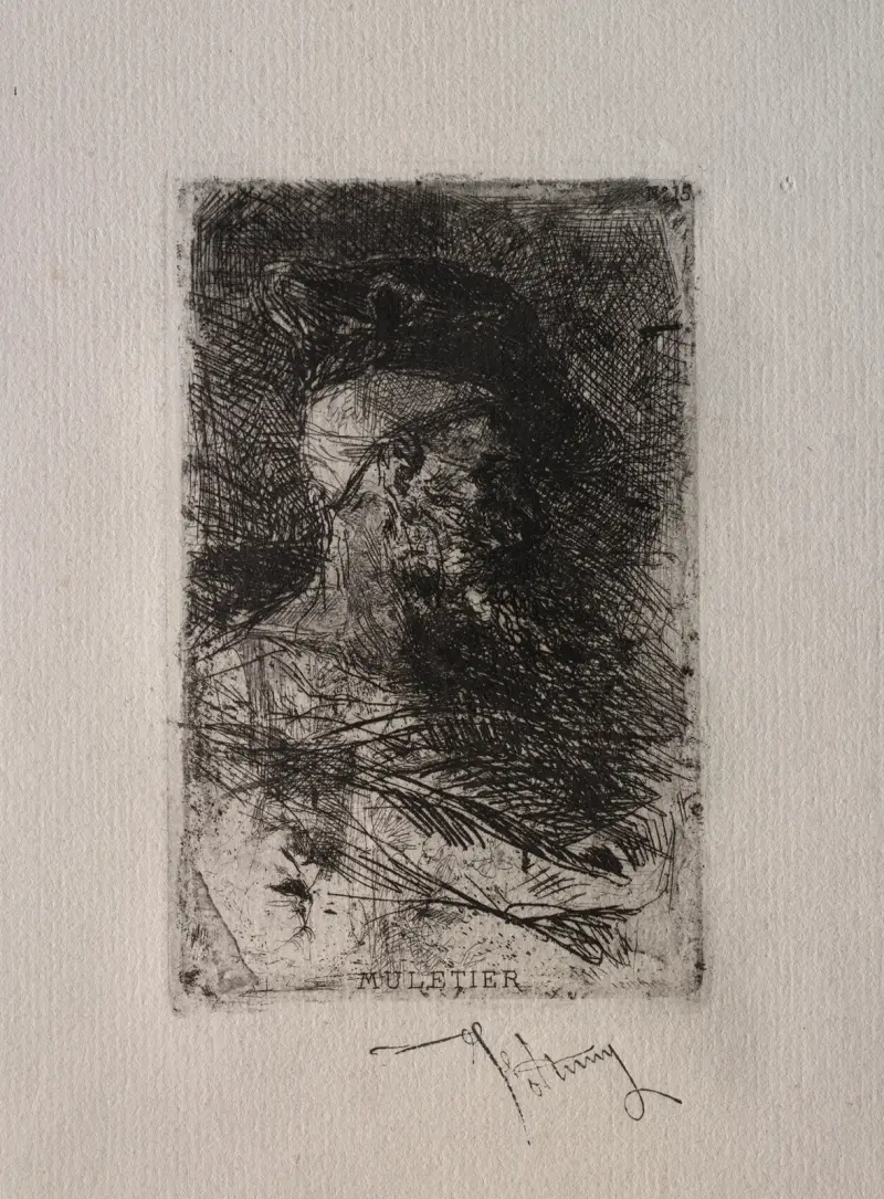 Poganiacz mułów, Mariano Fortuny Marsal