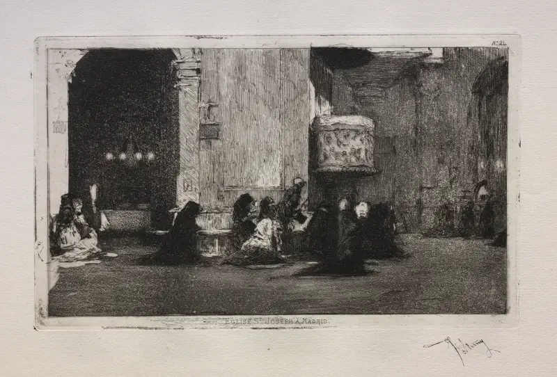 Sankt Josefs kyrka, Madrid av Mariano Fortuny Marsal