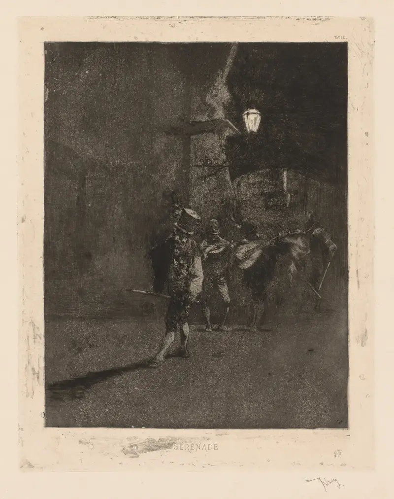 Serenáda, Mariano Fortuny Marsal