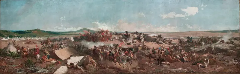 The Battle of Tetouan av Mariano Fortuny Marsal