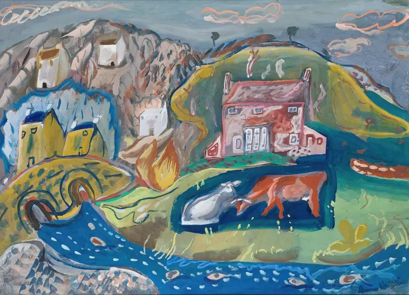 Solva (rybářská vesnice v Pembrokeshire), Frances Hodgkins