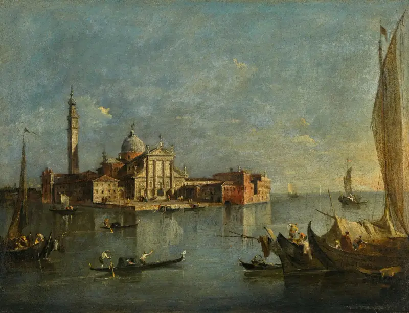 Wenecja, widok na San Giorgio Maggiore, Francesco Guardi