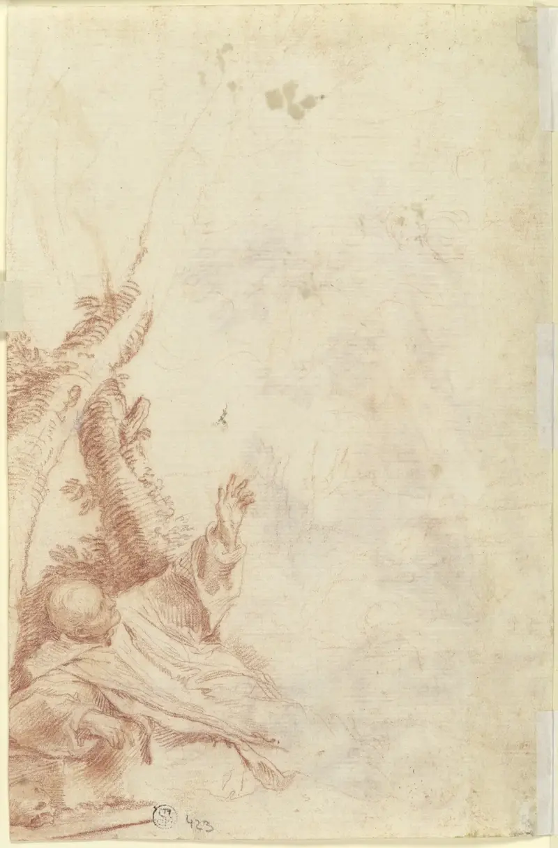 Vision of Saint Bruno, 1660 – nr 2 av Pier Francesco Mola