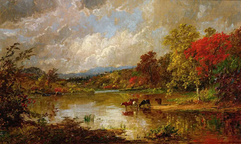 Autumn Afternoon av Jasper Francis Cropsey