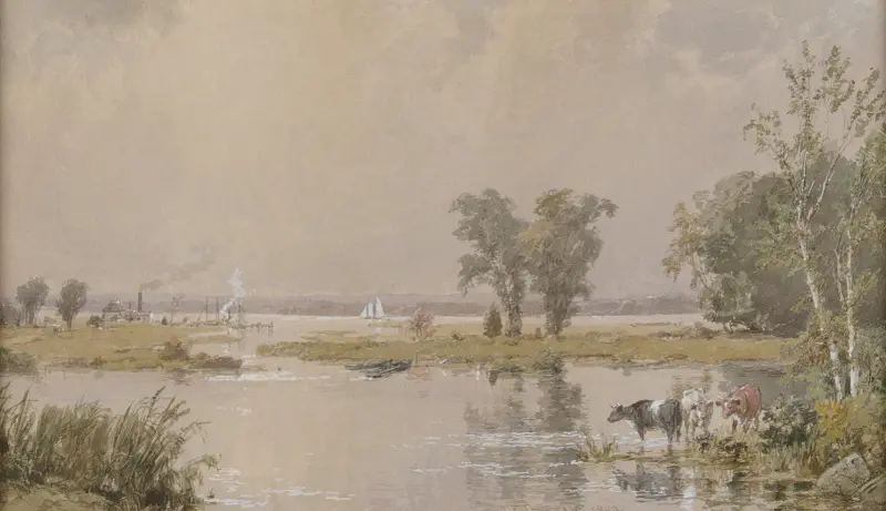 Hackensack Meadows, Jasper Francis Cropsey