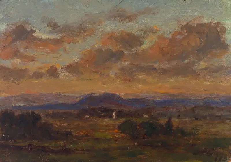 Ohne Titel, 1877 von Jasper Francis Cropsey