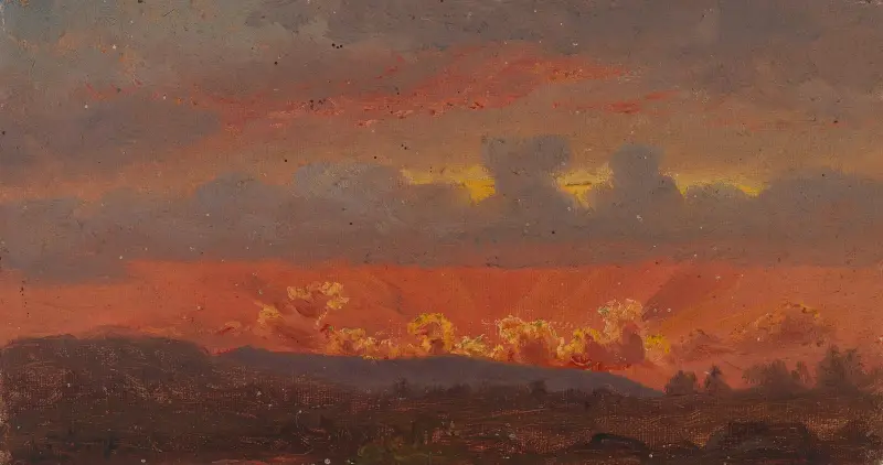 Bez názvu, 1876 – Nr. 1, Jasper Francis Cropsey