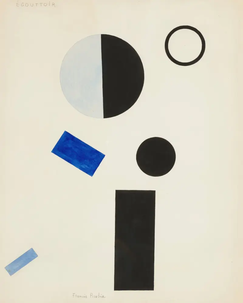 Egouttoir av Francis Picabia