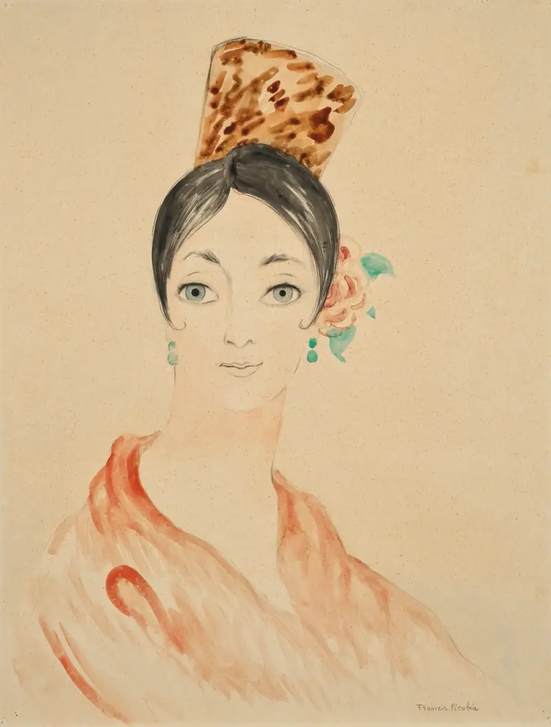 Espagnole av Francis Picabia