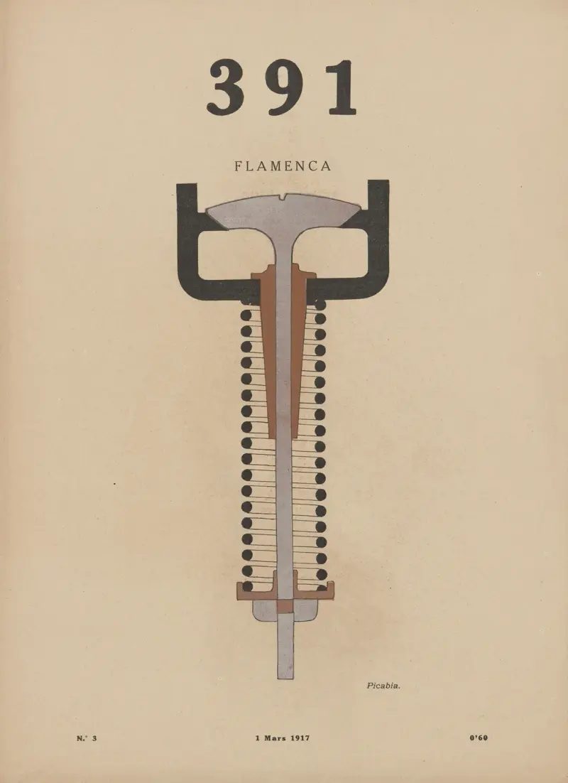 Omslagsbild, 1917 – Nr. 2, Francis Picabia