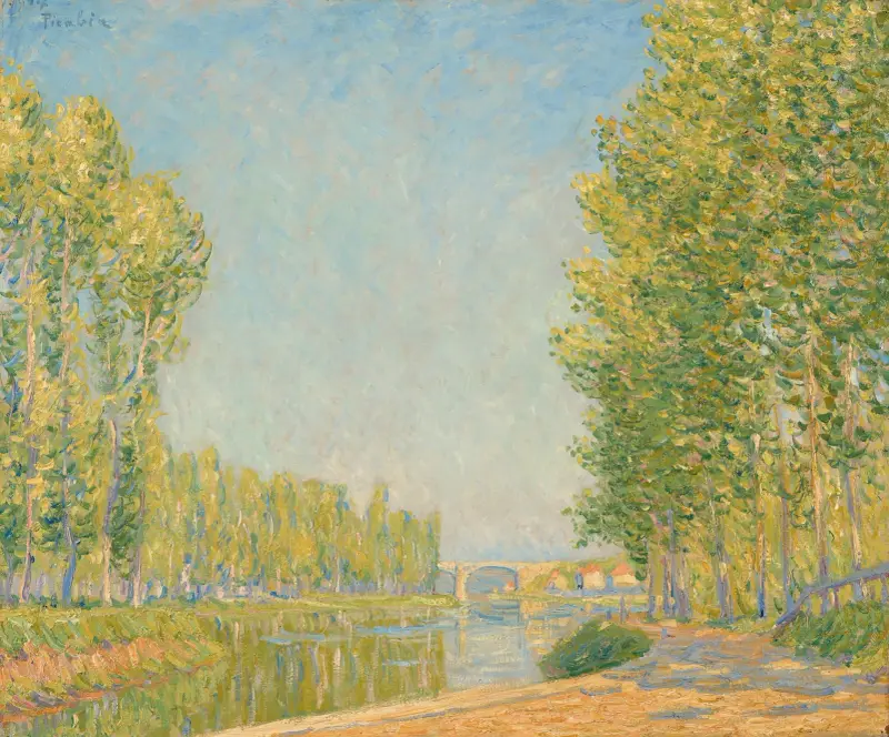 Moret, effet de soleil av Francis Picabia