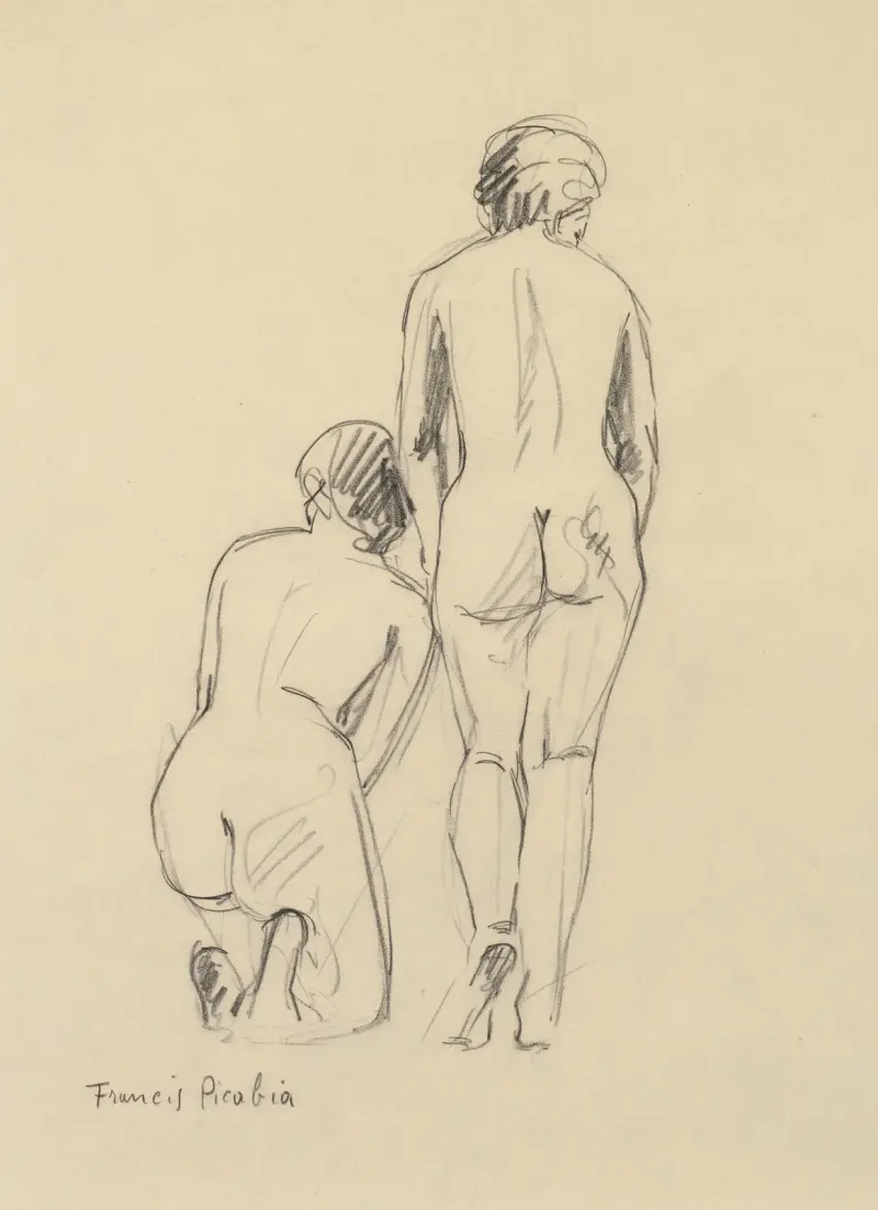 Nus de dos av Francis Picabia