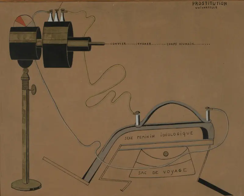 Universell prostitution av Francis Picabia