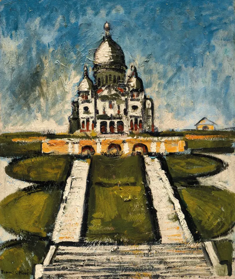 Utan titel (Sacré-Cœur, Montmartre) av Francis Picabia