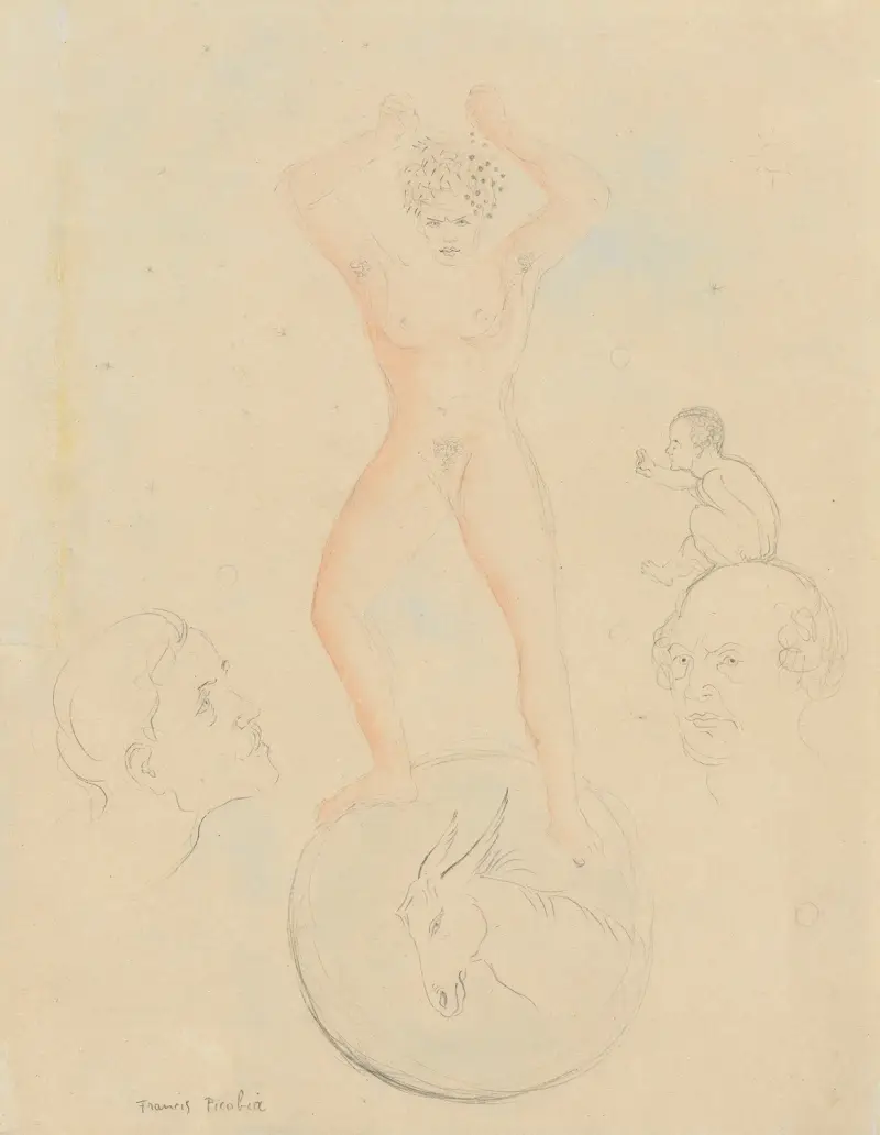 Utan titel av Francis Picabia