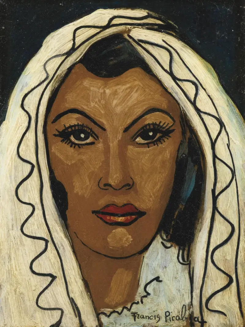 Bez tytułu (Kobiece oblicze) – nr 1, Francis Picabia