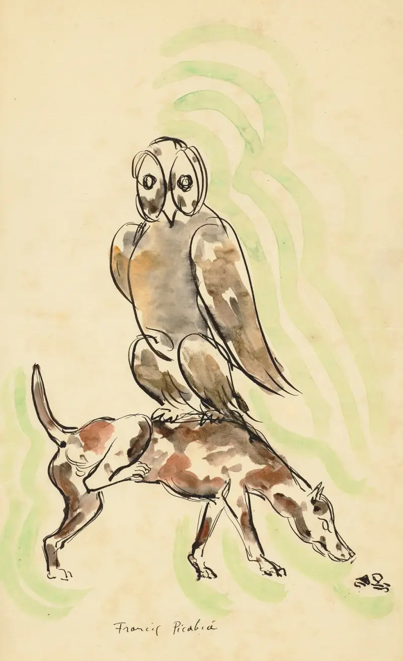 Utan titel av Francis Picabia