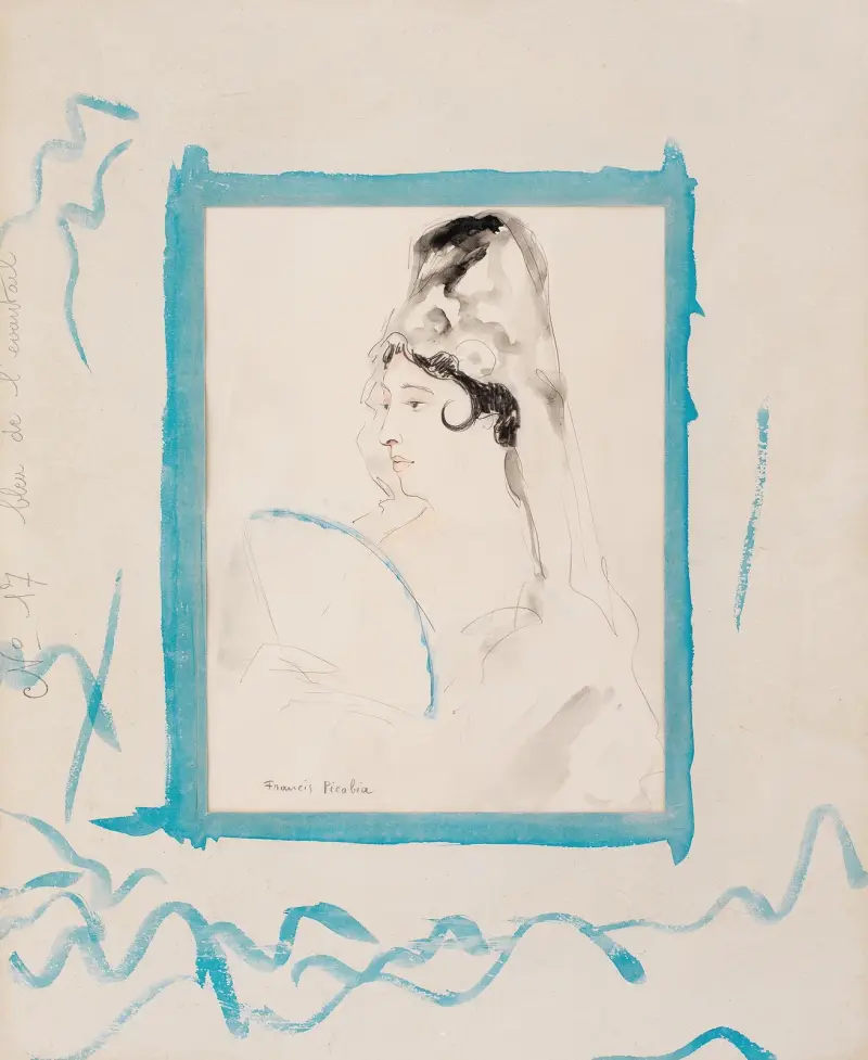 Sans titre (Espagnole) av Francis Picabia