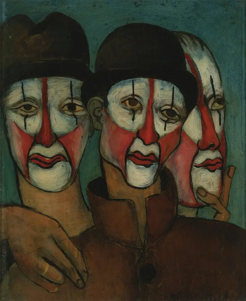 Drei Mimen von Francis Picabia