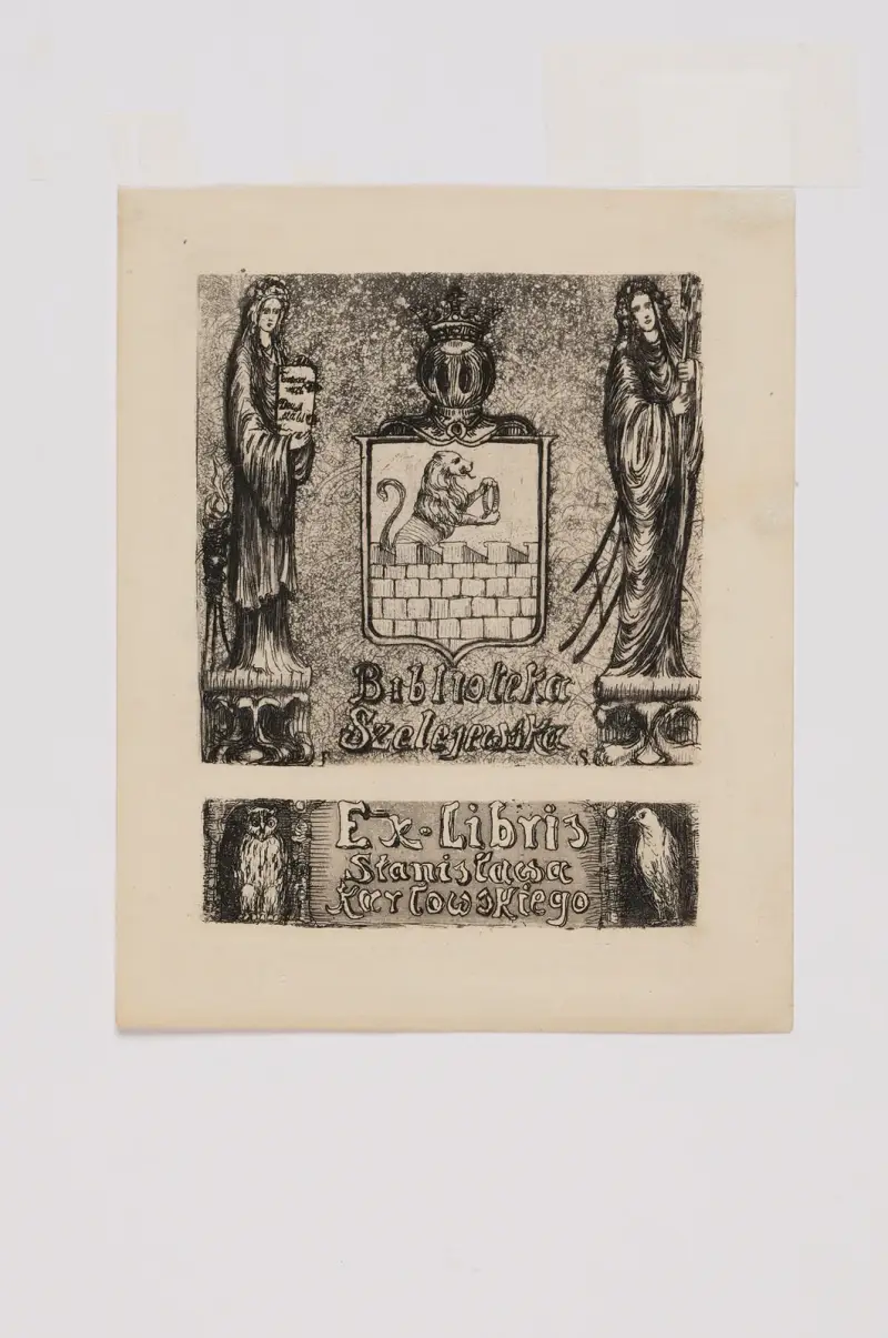 Ex-libris Stanisława Karłowskiego av Franciszek Siedlecki