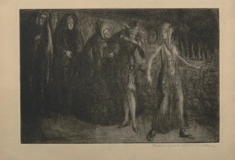 Korowód von Franciszek Siedlecki
