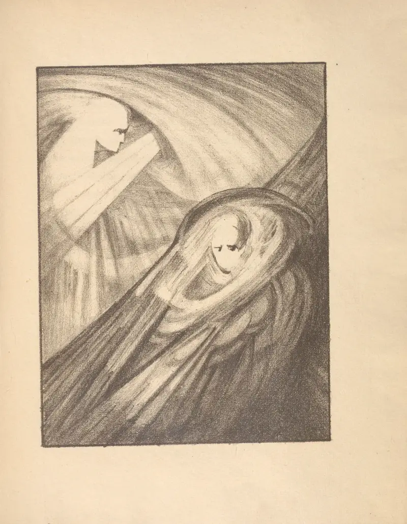 La Genèse par l’esprit Pl.1 av Franciszek Siedlecki