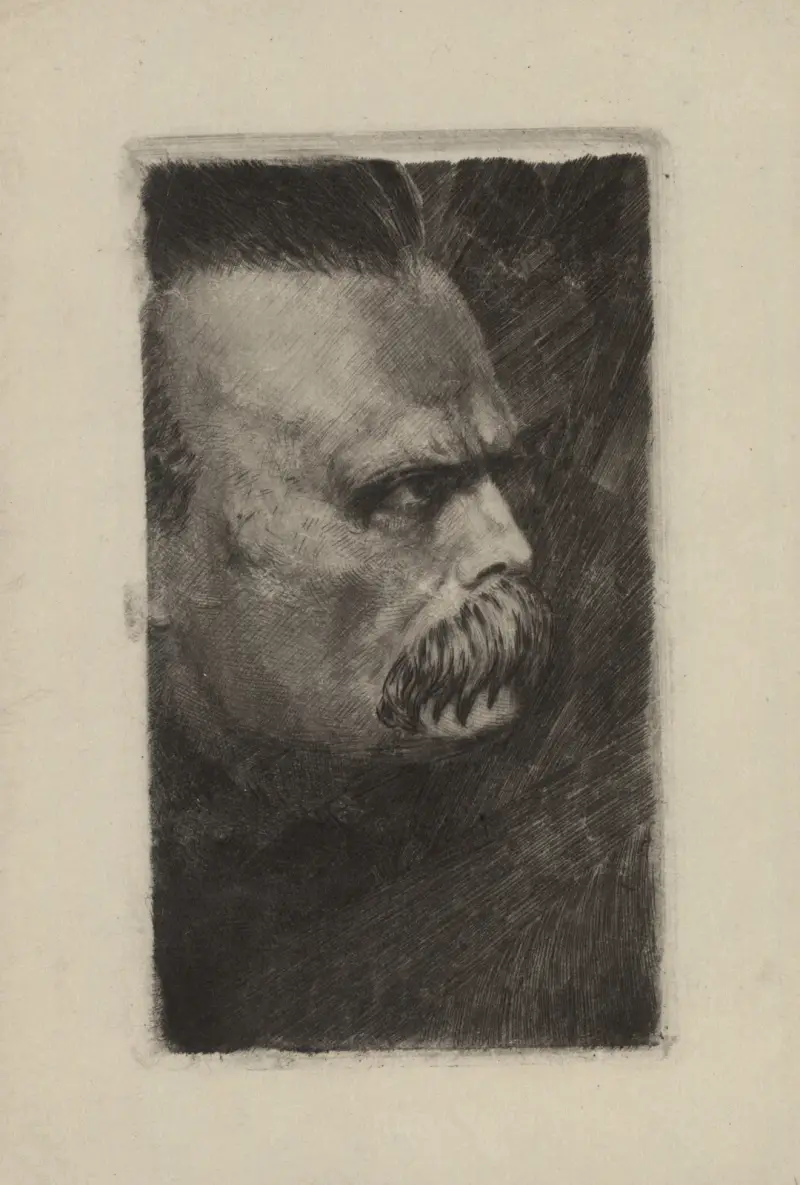 Portret Józefa Piłsudskiego av Franciszek Siedlecki