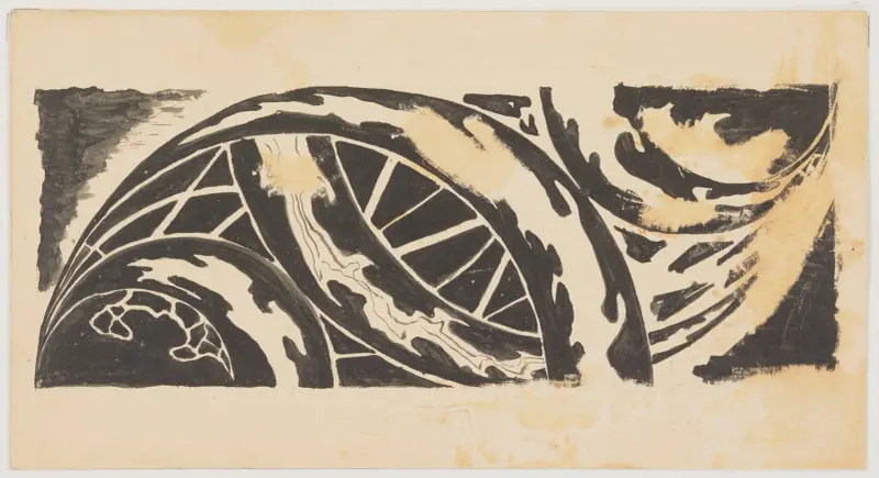 Ornamentprojekt av Franciszek Siedlecki